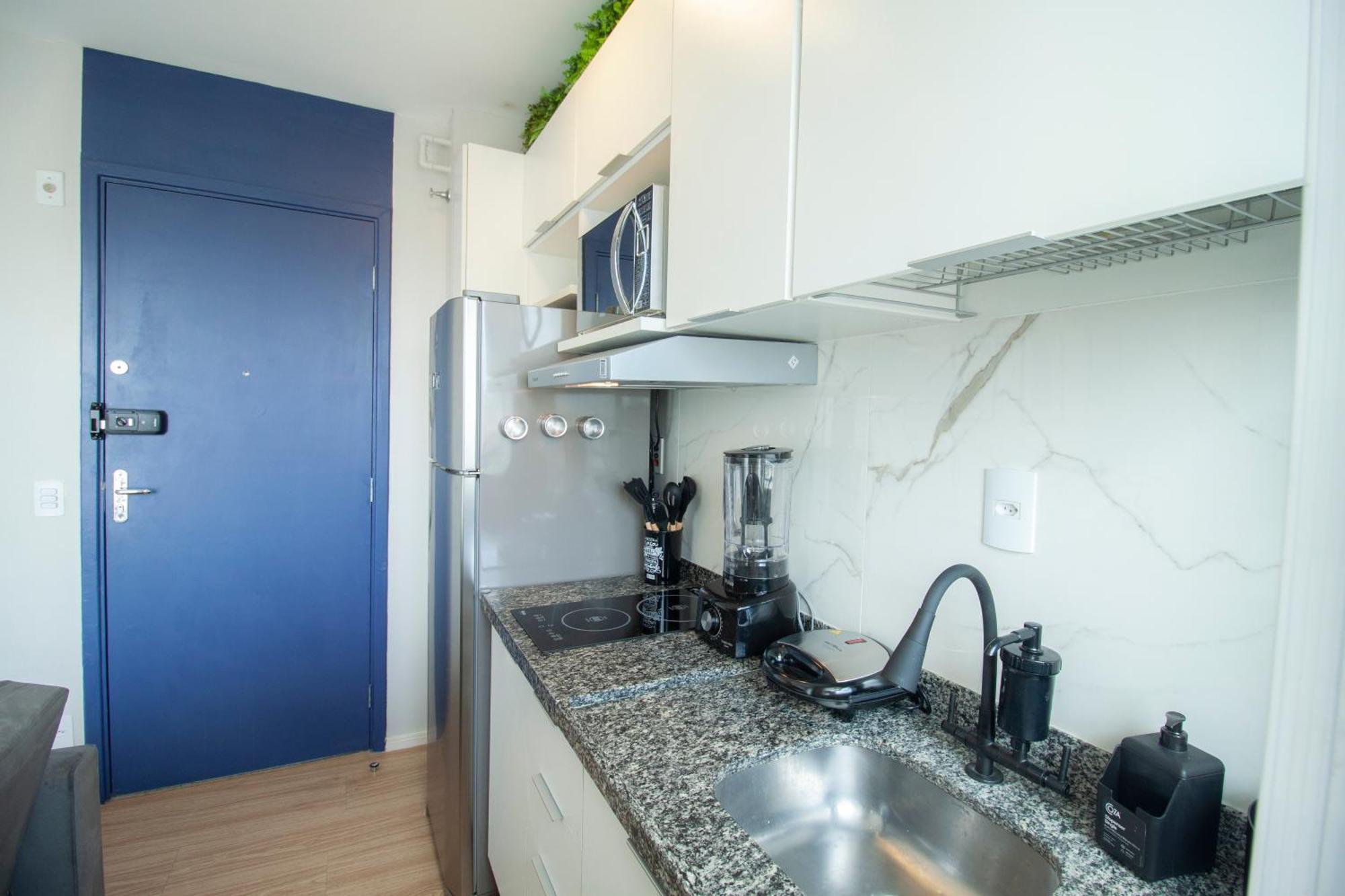 Apartamento Ap Aconchego - Bras, 25 De Marco, Metro E Piscina *